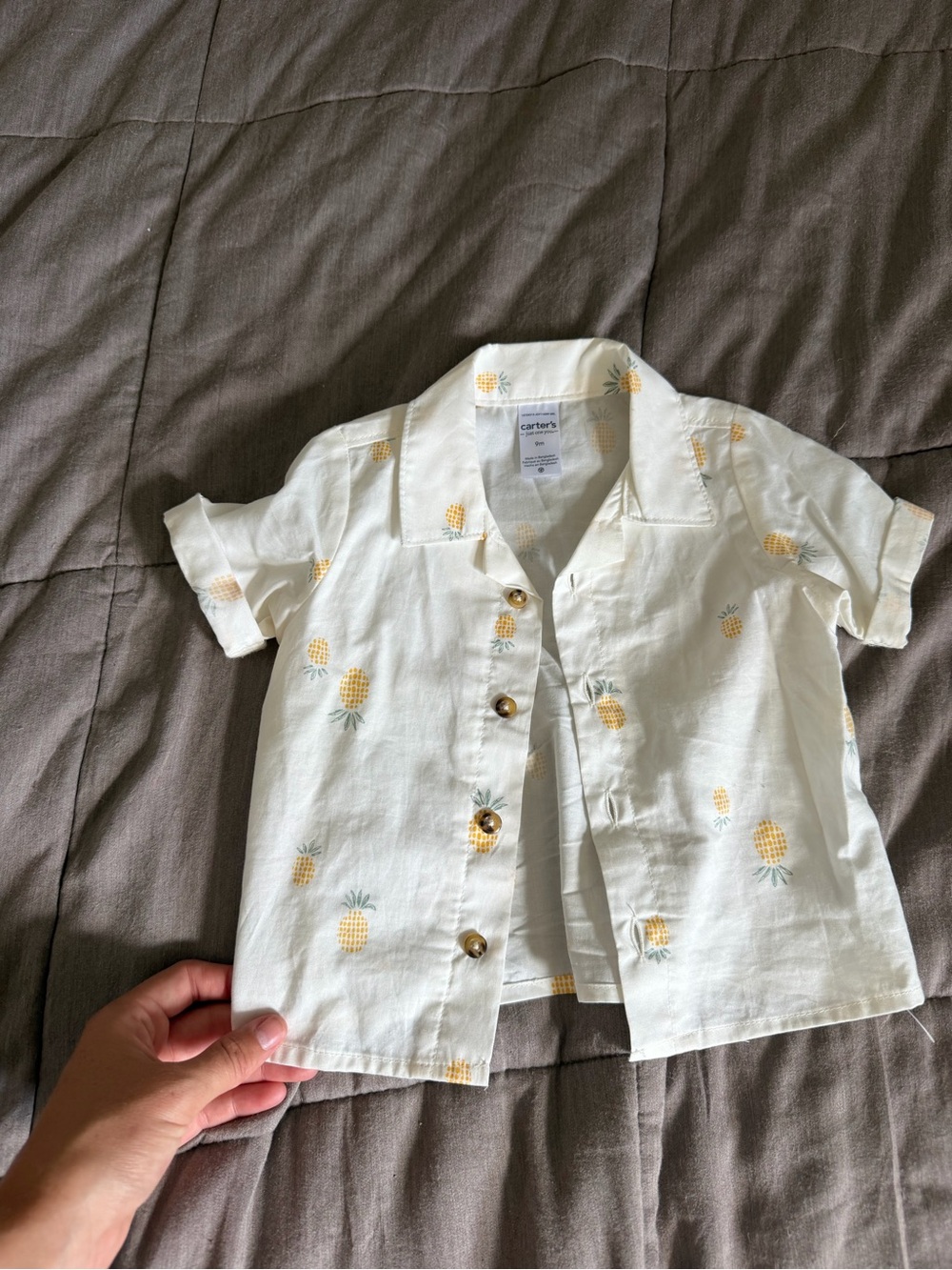 CARTERS BUTTON UP - Picture 2 of 9